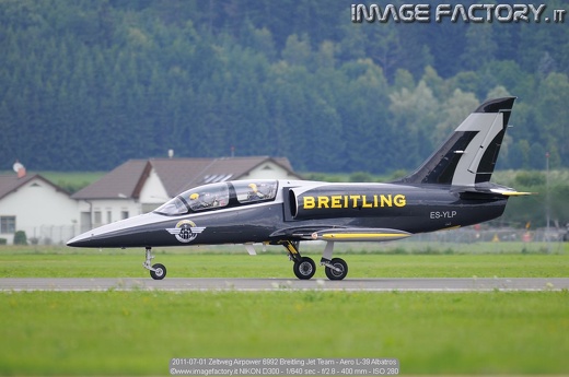2011-07-01 Zeltweg Airpower 6992 Breitling Jet Team - Aero L-39 Albatros